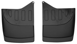 GMC Sierra 3500 Mud Guards - Rear - Husky Liners - Custom-Molded Dually, FormFit Design - `01-`06